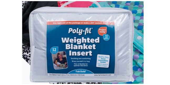 poly-fil weighted blanket