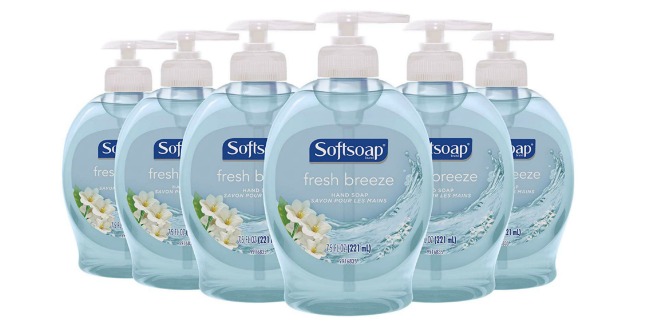 6-pack softsoap hand soap