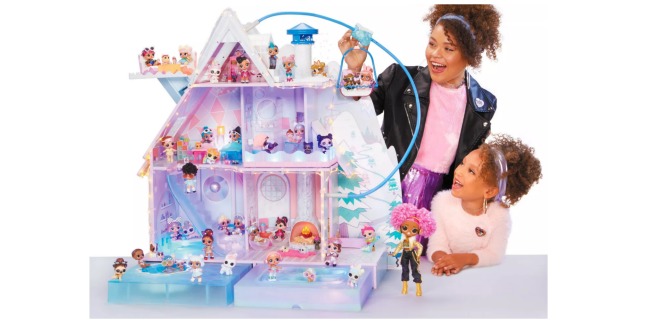 LOL surprise winter chalet house