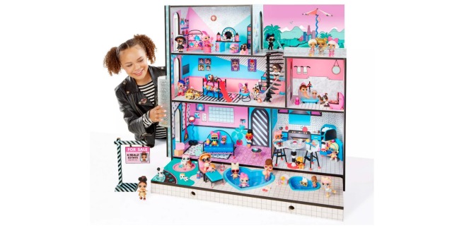 LOL surprise wooden house