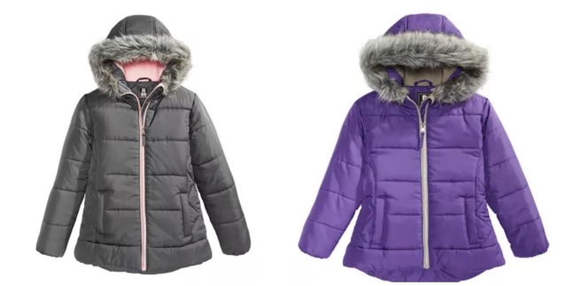 big girls winter coat