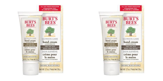 burts bees hand cream