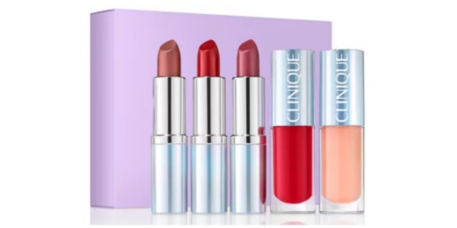 clinique 5 piece lip set