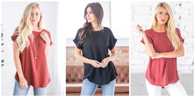 cuffed sleeved shirt