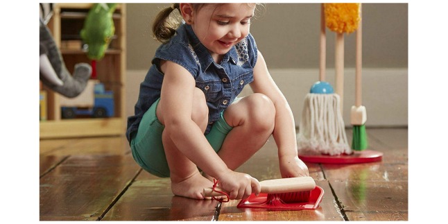 melissa doug broom set