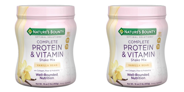 natures bounty shake mix