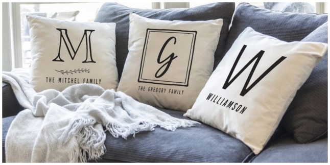personalized pillow covers