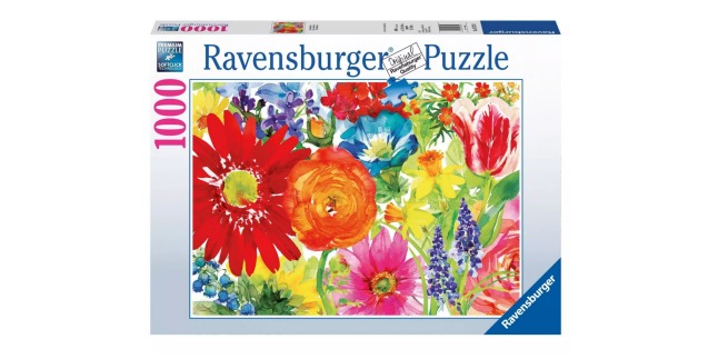 ravensburger puzzle flowers
