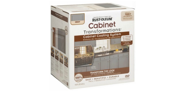 rust oleum cabinet transformation
