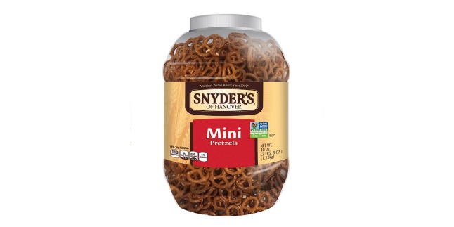 snyders of hanover mini pretzels
