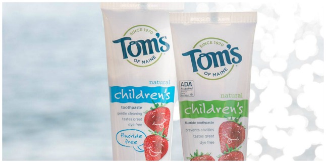 toms of maine children toothpaste