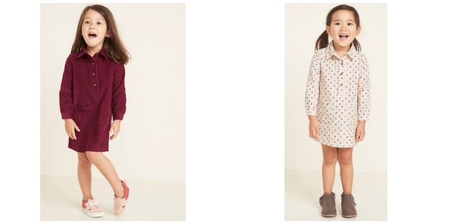 corduroy shirt dress