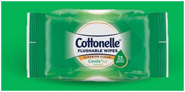 cottonelle flushable wipes