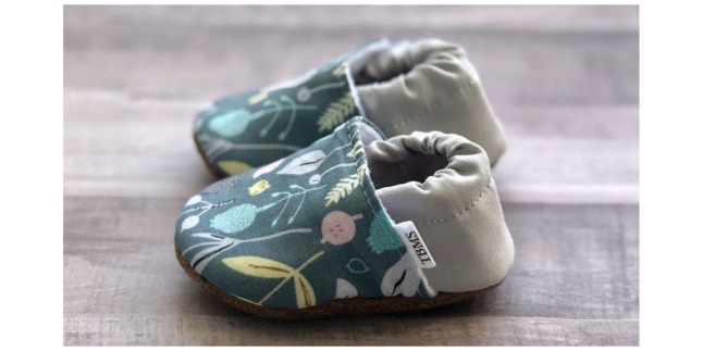 floral moccasins