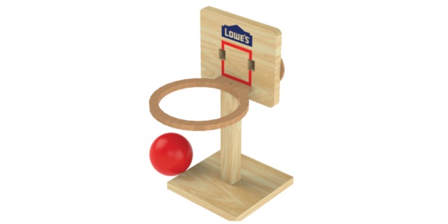 lowes tabletop basketball