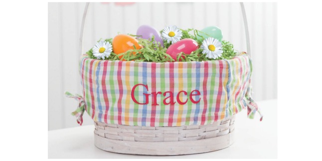personalized Easter basket