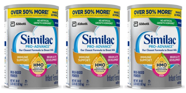 similac pro advance formula