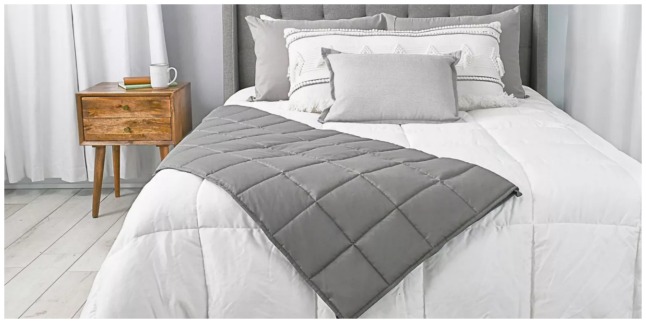 Tranquility 12lb Weighted Blanket Only $17.74 at Target - Savings Done