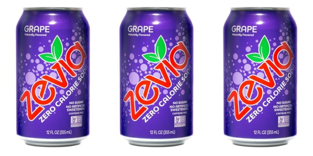 zevia grape soda