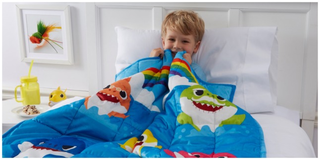 Walmart | Baby Shark Kids Weighted Blanket Only $19.97 (Regularly $50