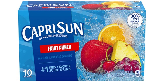 capri sun fruit punch