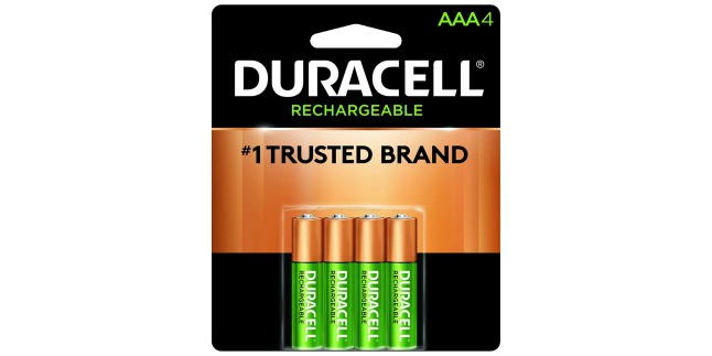 Duracell rechargeable batteries