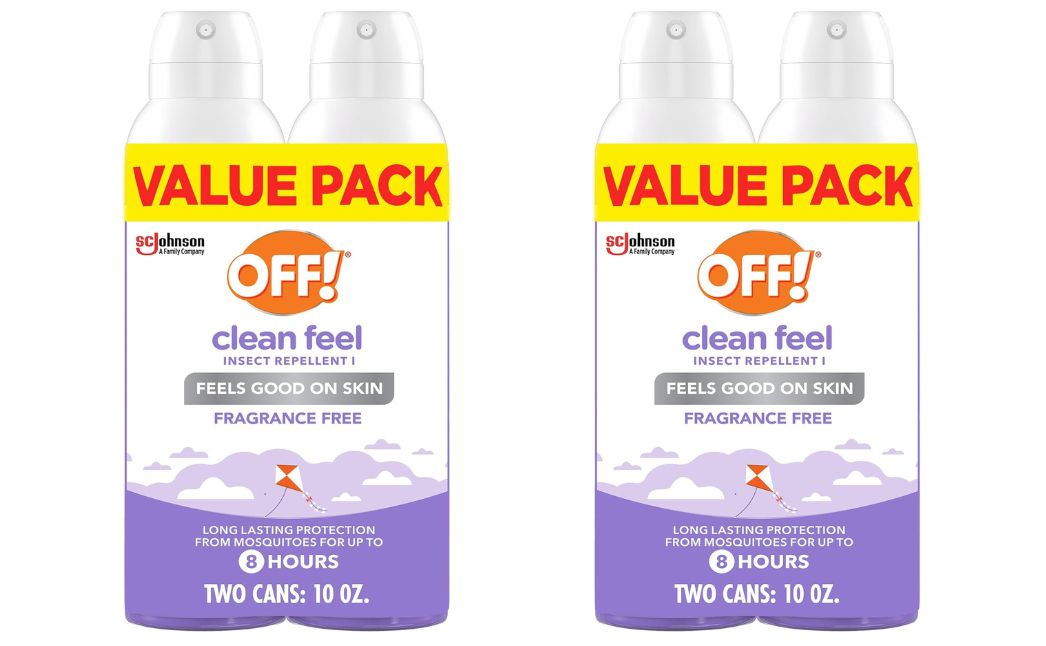 off clean feel insect repellent