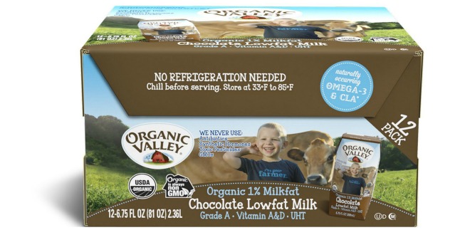 organic valley chocolate milk