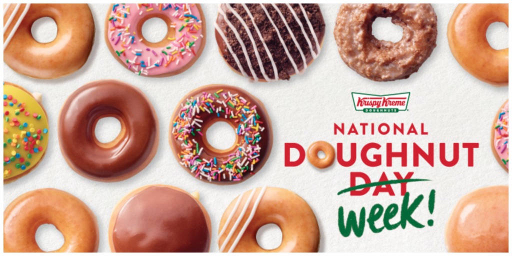 Free Doughnut from Krispy Kreme for National Donut Day! Savings Done