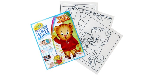 daniel tigers crayola color wonder
