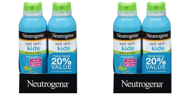 neutrogena wet skin kids sunscreen