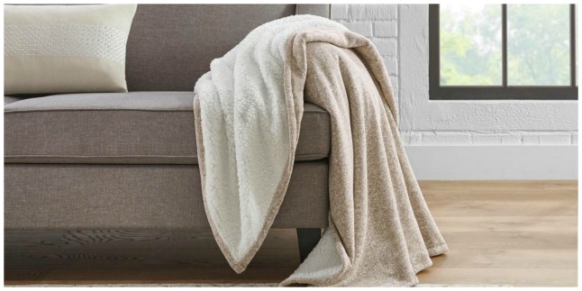sherpa oversized throw