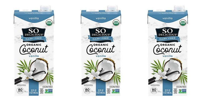 so delicious coconut vanilla milk