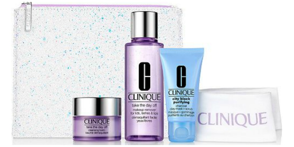 Clinique 5 piece cleansing set