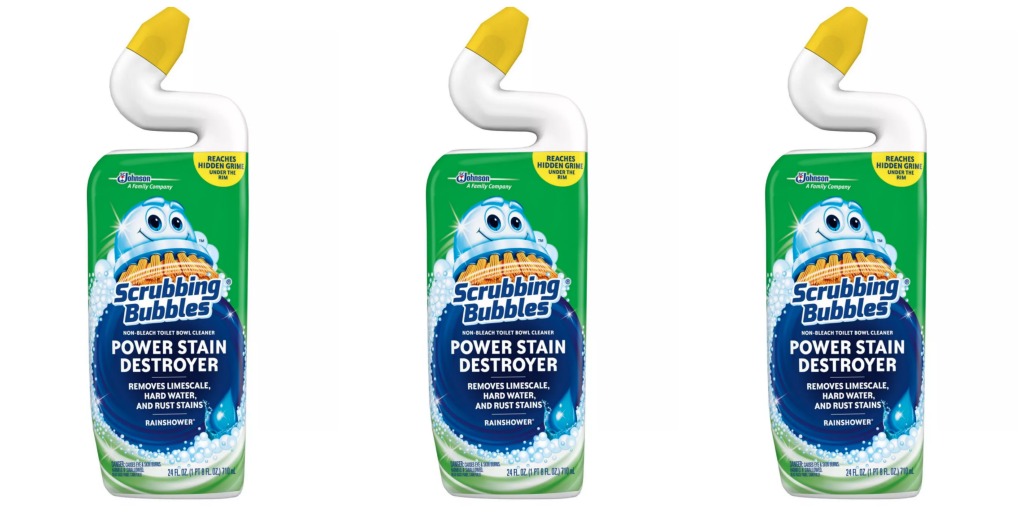 Scrubbing Bubbles toilet bowl cleaner
