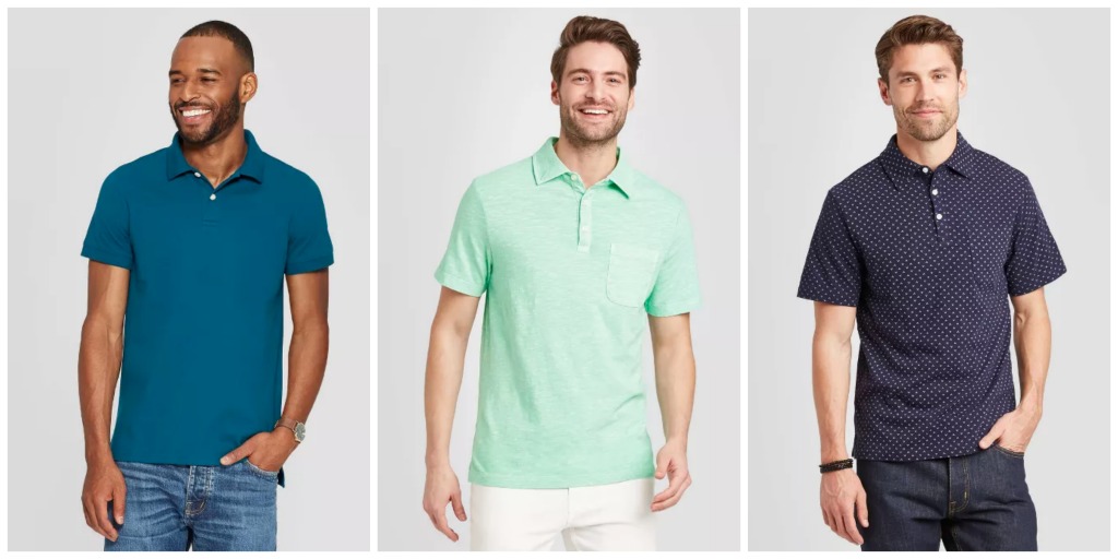 Goodfellow & Co Men's Polos just $6.99 + more - Savings Done Simply