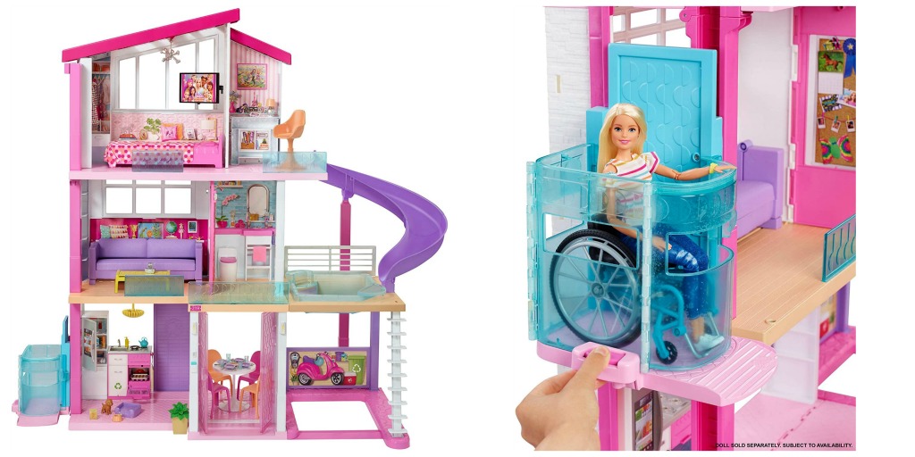 Barbie Dreamhouse with elevator