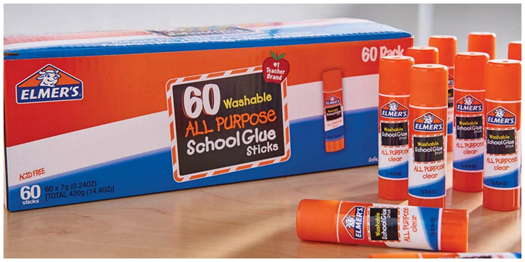 Elmers School Glue Sticks 60 count