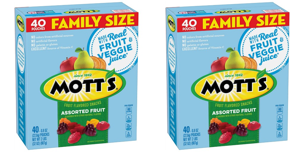 Motts fruit snacks
