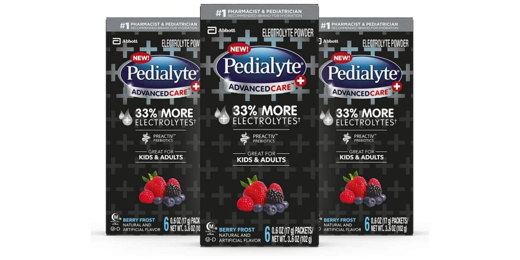 Pedialyte electrolytes