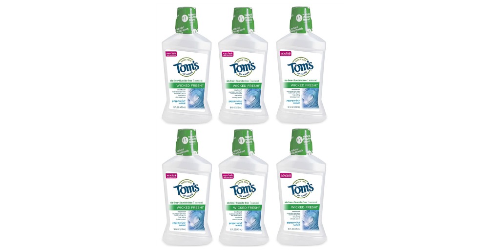 Toms of Maine mouthwash