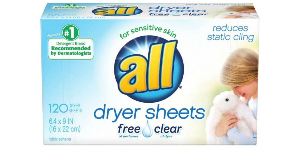 all dryer sheets