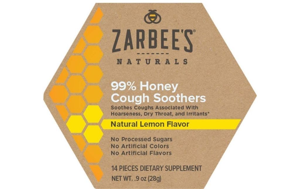 Zarbees natural honey cough soothers