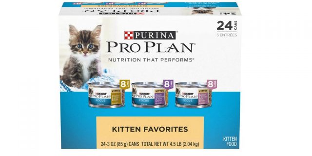 Purina Pro Plan Kitten Canned Wet Cat Food 24-count on sale - Savings
