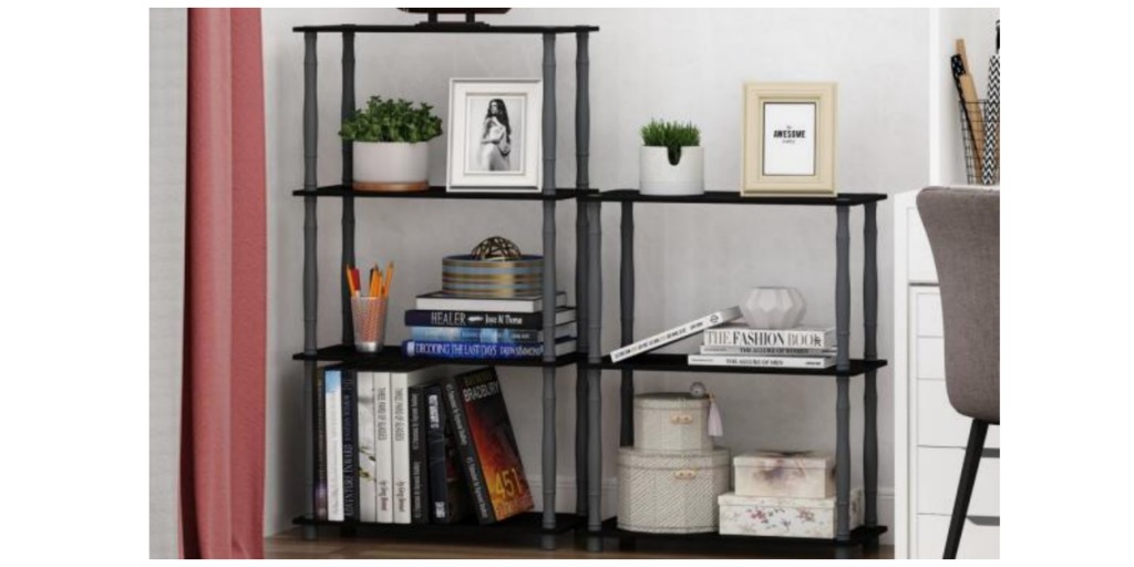 plastic bookshelves