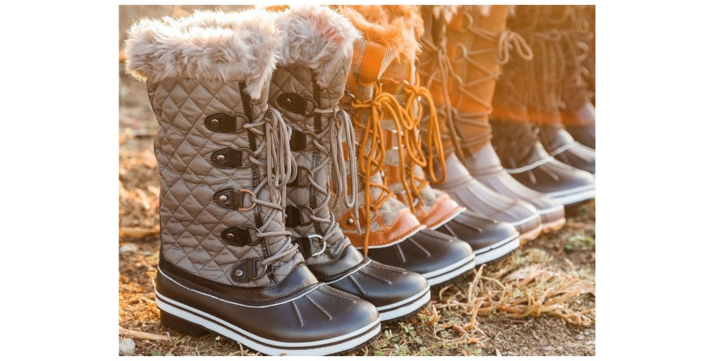fuzzy winter boots