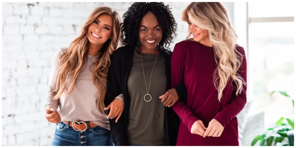 long sleeve fall top