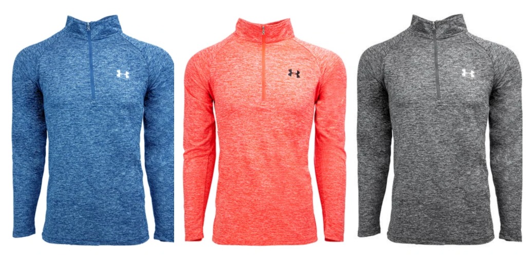 Under Armour Men's UA Tech 1/2 Zip Pullover 2 for $30 - regularly $39 ...
