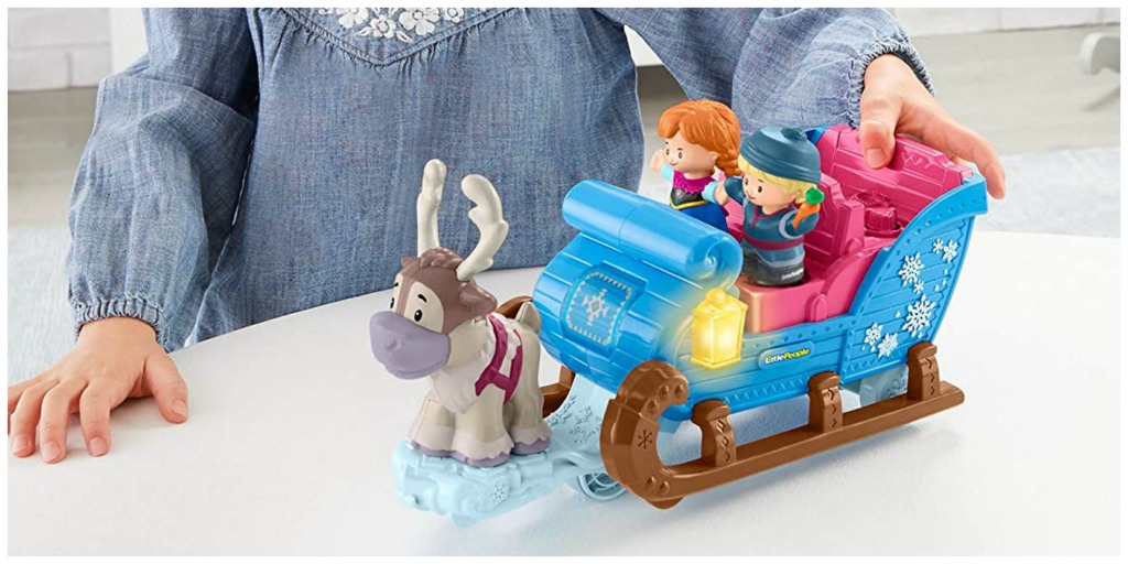 fisher price frozen sleigh