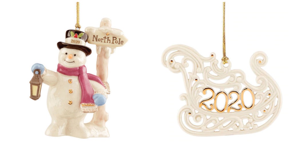 Lenox ornaments 